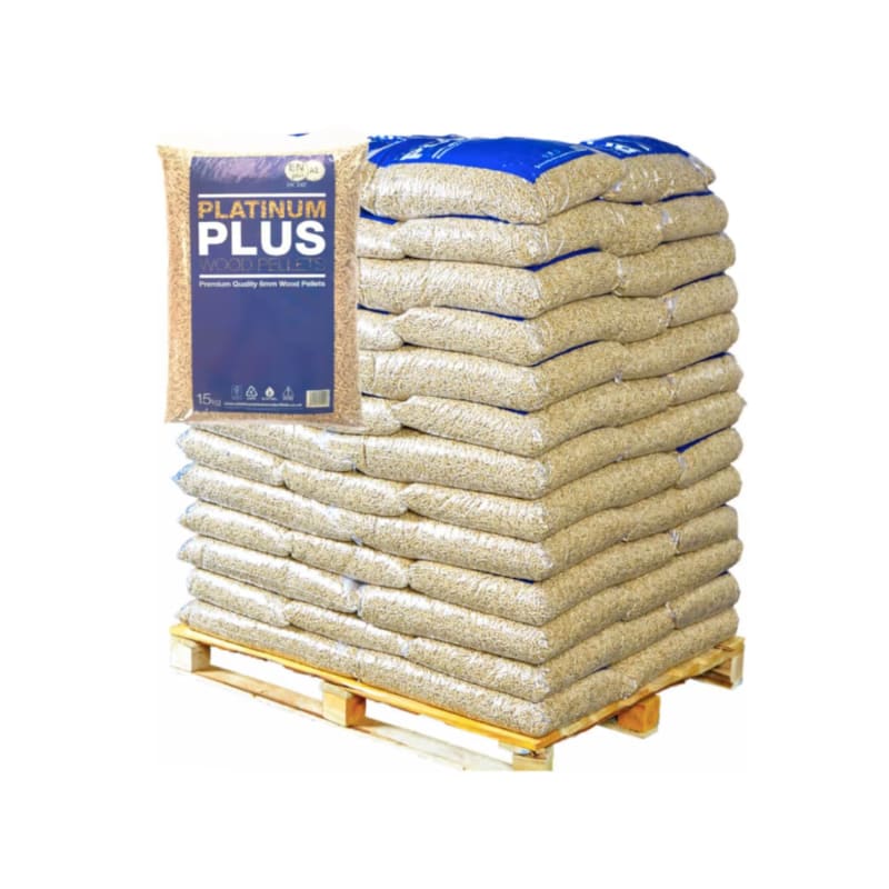 Granulés de bois Platinum Plus 6 mm – 975 kg